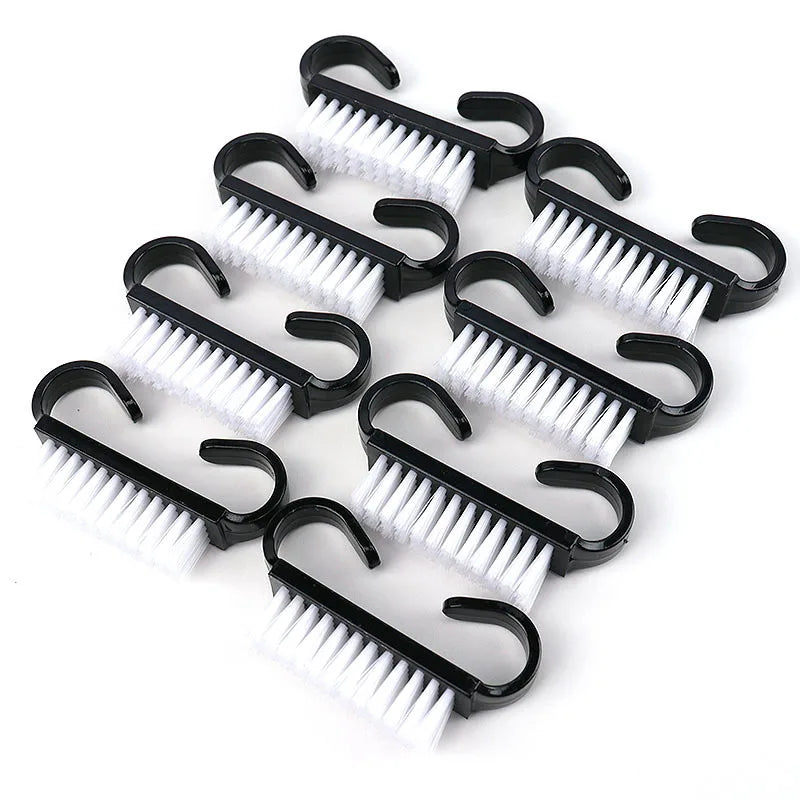 Top Nail Cleaning Nail Brush Tools File Nail Art Care Manicure Pedicure Soft Remove Dust Small Angle Clean