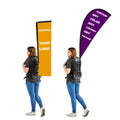 Customizable 48h Fast Delivery Promotional Product Backpack with Flag Pole Outdoor Usage Any Logo Custom Banner
