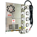 Ultrasonic 10-Head Humidifier Aquarium Fountain Spray Machine for Ponds Gardens Lawns Rockeries