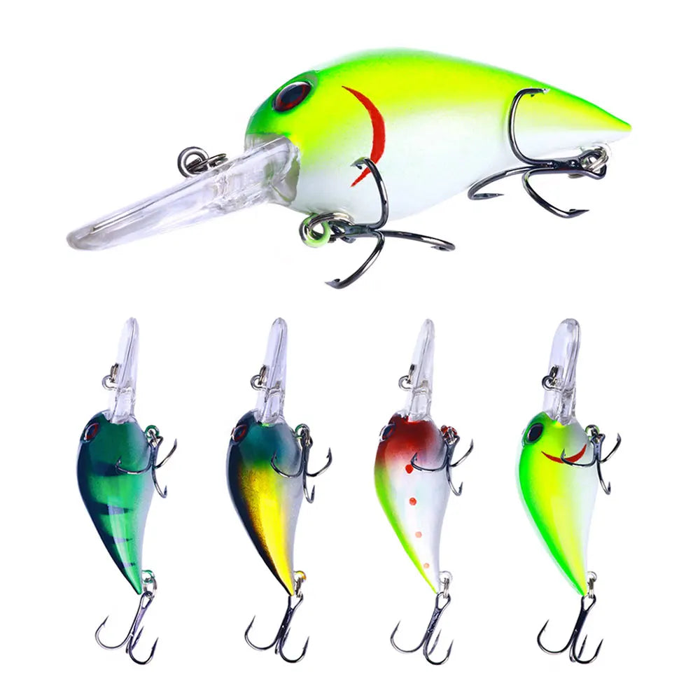 Wholesale CB014 7.3cm 10.1g Artificial ABS Hard Plastic Crankbait Fishing Lure