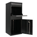 Large Galvanized Safety Metal Letter Box Lock Mailbox Outdoor Apartment Parcel Box Australia Post For Villa