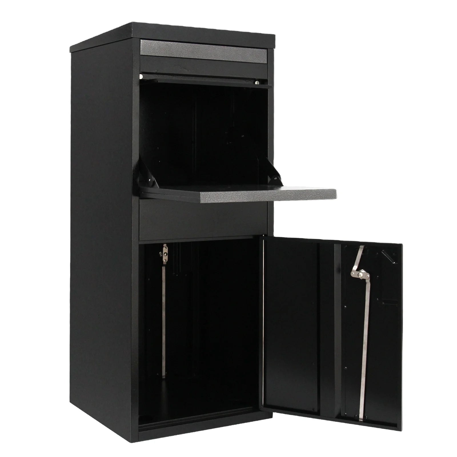 Large Galvanized Safety Metal Letter Box Lock Mailbox Outdoor Apartment Parcel Box Australia Post For Villa