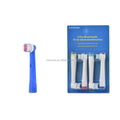 Sonic EB17-P Electric Toothbrush Replacement Brush Heads 4PCS Oral-B Compatible Refill Soft Bristle Household Use Patent Free