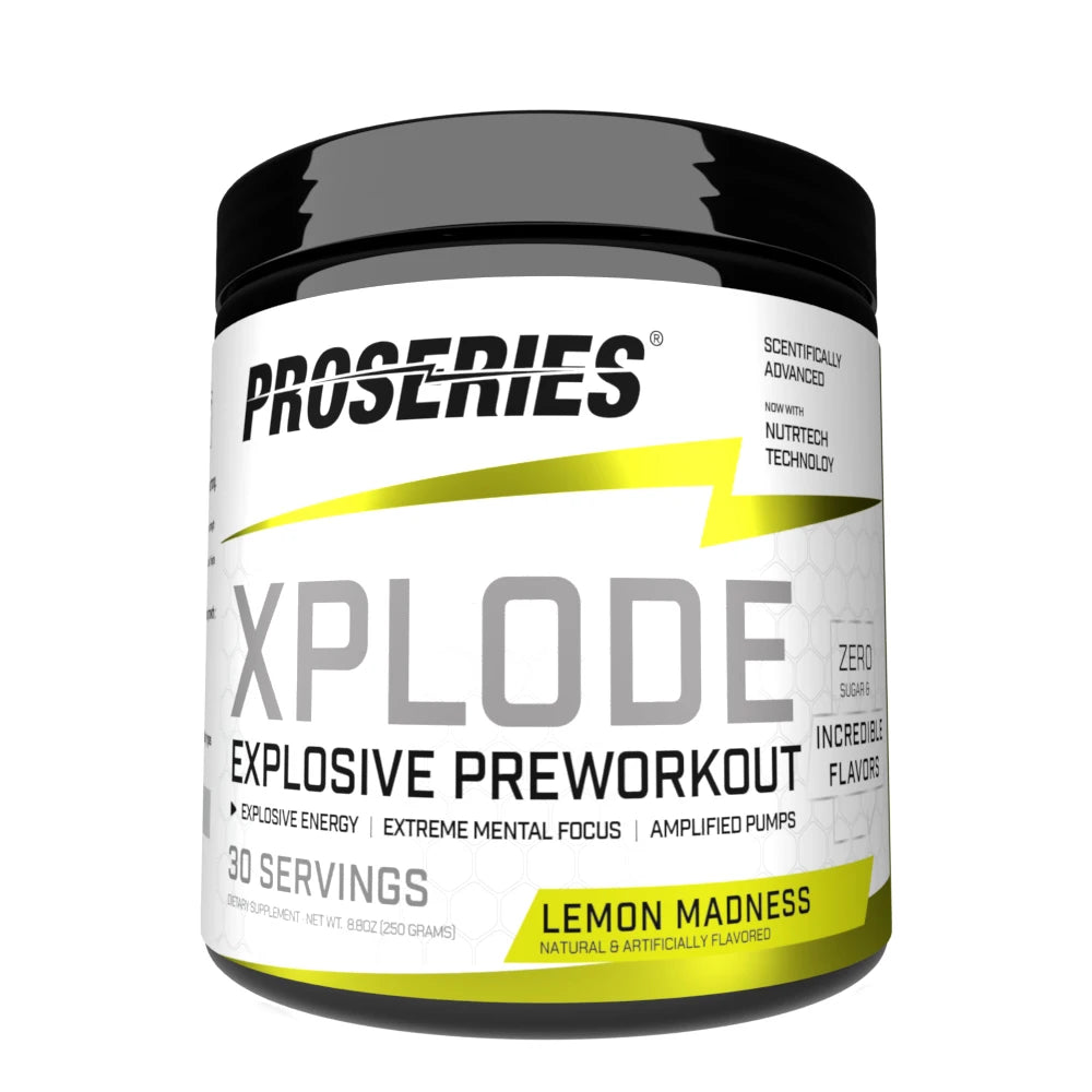 Hot Sales Lower Price Bulk Adult Use Proseries Energy Booster Preworkout Powder 250g GMP Certified for Muscle Building