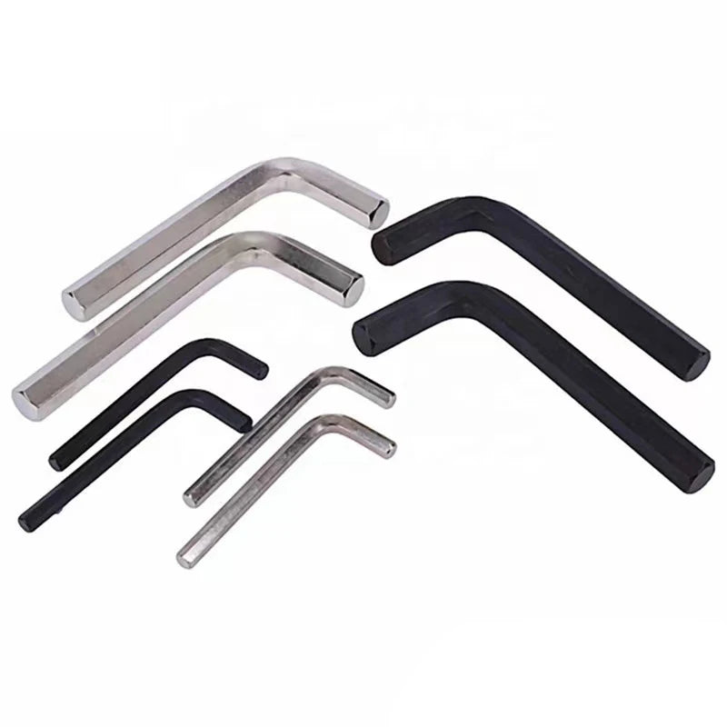 M1.5 M2 M3 M4 M6 Custom Steel Security Allen Key Hex Key Without Ball End