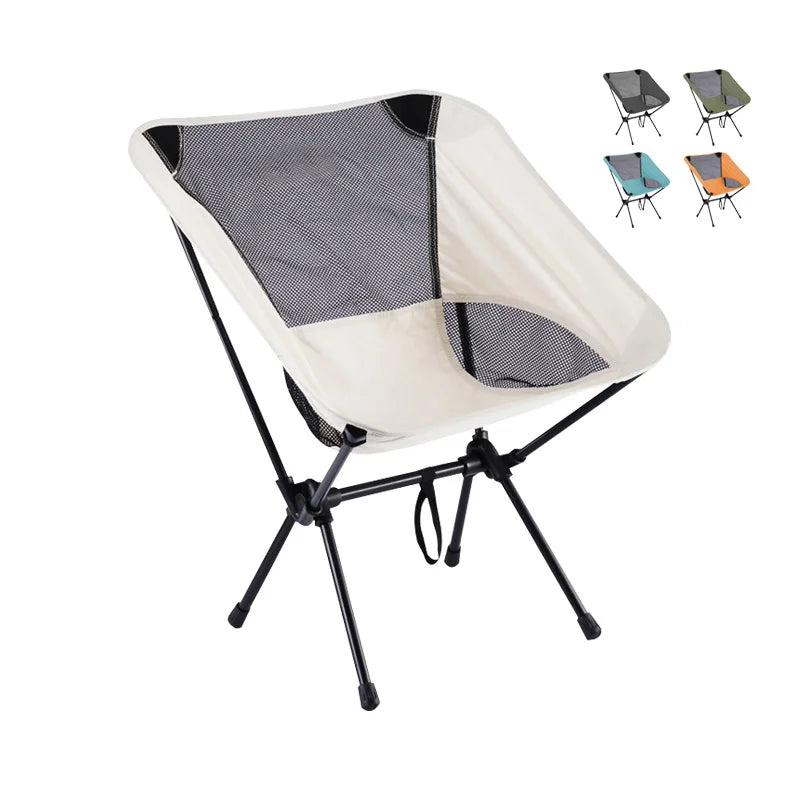 Factory Cheap Outdoor Custom Picnic Folding Portable Oxford Moon Camping Chairs