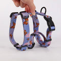 OKEYPETS Standard Size Pet Products Harness Comfortable Soft Polyester Fabric Belt Pet Harness Vest