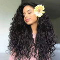 African Girl with Small Curly Hair Afro Shaggy Long Curly Brown Hair Set in Synthetic Fiber High Temperature Silk Wig