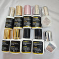 Private Label 0.3s 0.5s1-2s 2-3s.UV Lash Super Glue Fast Dry Eyelash Adhesive Eyelash Extension Black Clear Korea Eyelash Glue