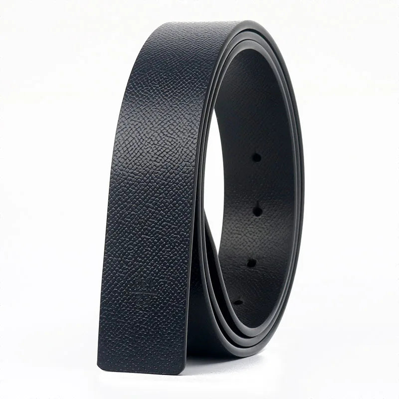Men's Business Suit Luxury Leather Straps Wholesale Custom Logo Genuine Cow Leather Straps