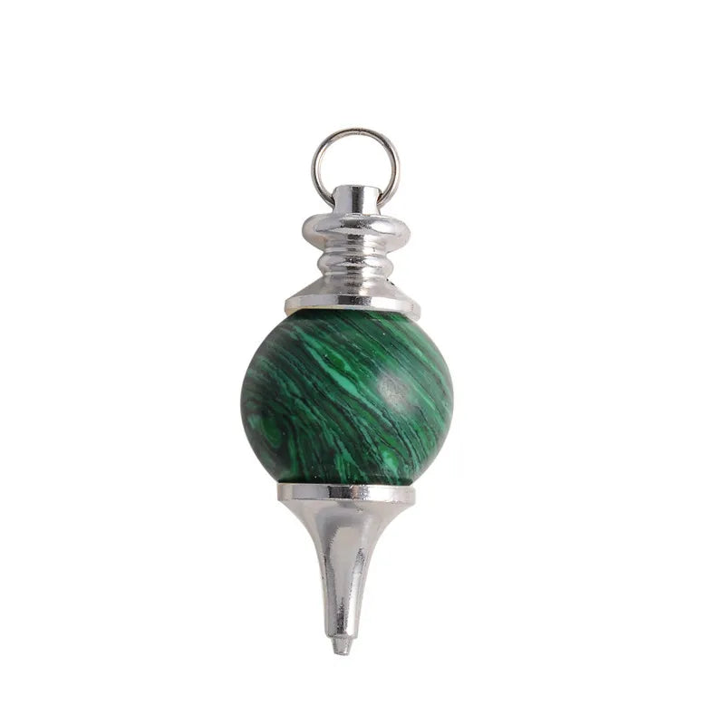 DIY Factory hot sale Pendulum Reiki Chakra Healing Ball Shape Pendulum 18MM With Chain for home decoration