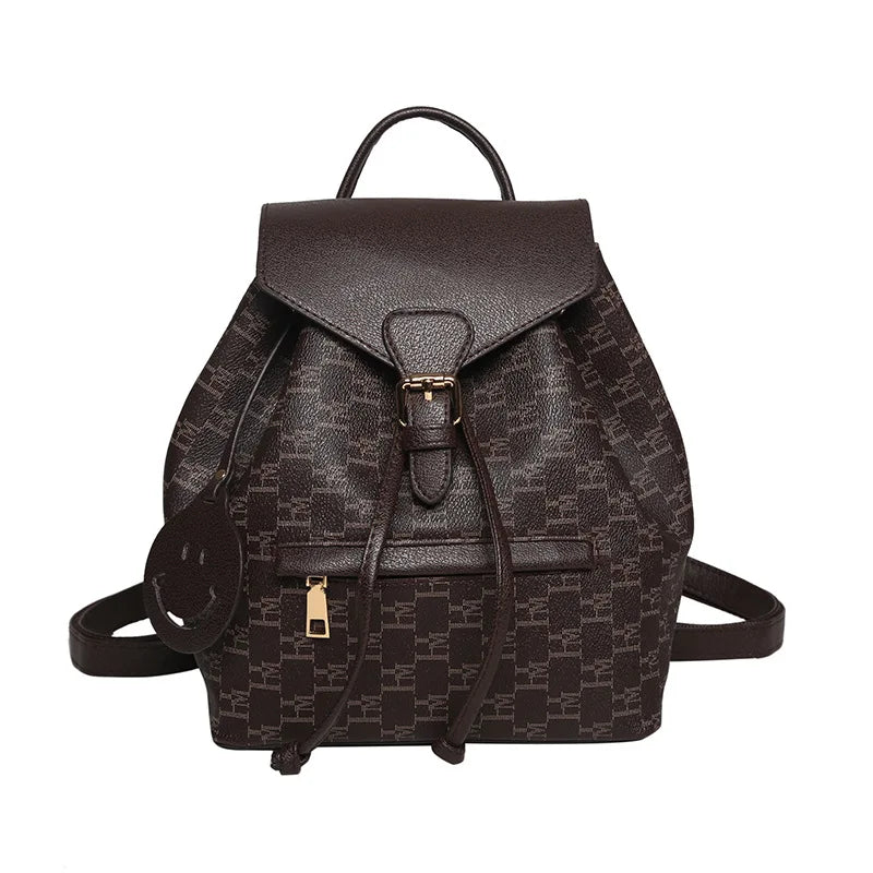 Multifunctional Waterproof Backpack 2023 New Fashion Color Bump Schoolbag Travel Zipper Closure for Girls
