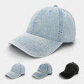 Washed Cowboy Baseball Cap Quality Men Women Custom Embroidery Logo Vintage Cowboy Sport Hat Cap