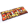 OEM Cheap Custom Embroidered Big Logo Colorful Embroidery Towel Chenille Letters Patches Applique Custom Letters Logo Patch