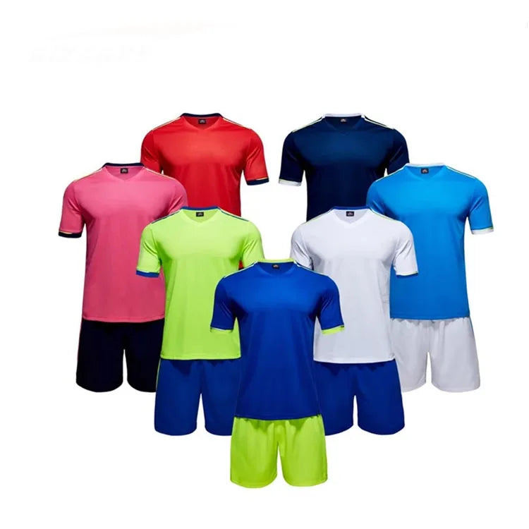 A529 Quick Dry T Shirts Custom Logo Printing Sublimation Sports Soccer Jersey Set Club Team Uniforms Latest Designs