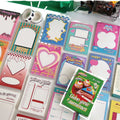 Creative American Retro Cartoon Memo Pads 50 Sheets Loose Leaf Feature Unique Design American Retro Cartoon Memo Pads