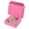 Pink Cosmetics Mailer Box Kraft Paper with Waterproof Feature E Flute Corrugated Cardboard Matt Lamination Printing Handling