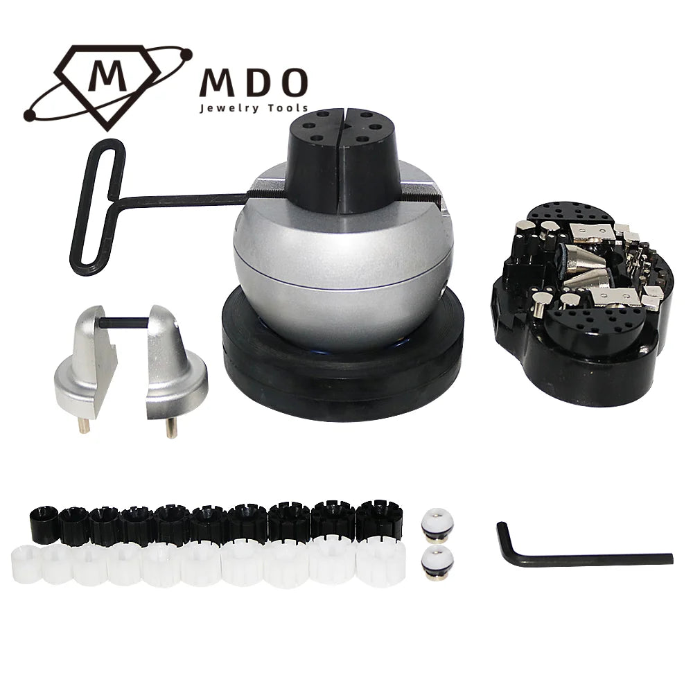 Large Universal Diamond Jewellery Setting Tool Diamond Inlaid Block Vice Standard Jewelry Vise Engraving Ball Vise Tools