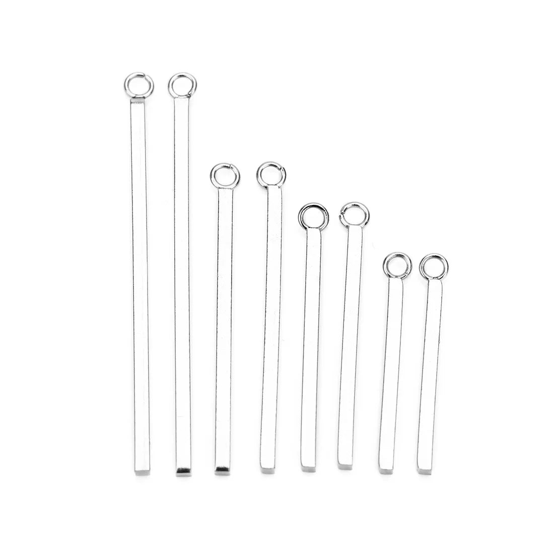 Hot Sale Original Color bar Findings Stainless Steel bar Pendant Earring Drop Component