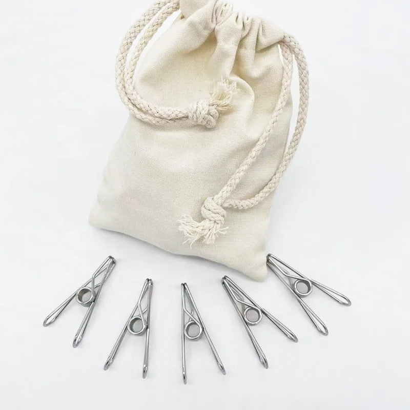 316 Stainless Steel Pegs Hooks for Clothing Shoes Bedding Wardrobe Kitchen Food Storage Living Room Home Outdoor Use Bag Storage
