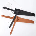 Ladies Knotted Wide Waist Dress Coat Sweater Decorative Belt Fashion Elegant Belt
