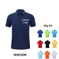 Men's for Shirts 100% Polyester Short Sleeve Casual Embroidered Colorful Breathable Quick Dry Working Shirt