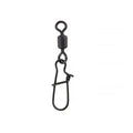 500 Piece Carp Fishing Quick Change Snap Swivel Matt Black for Terminal Fishing Accessories