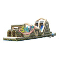 Outdoor Playground Jumping Castle Camouflage Style Inflatable Obstacle Course Game for Children Events