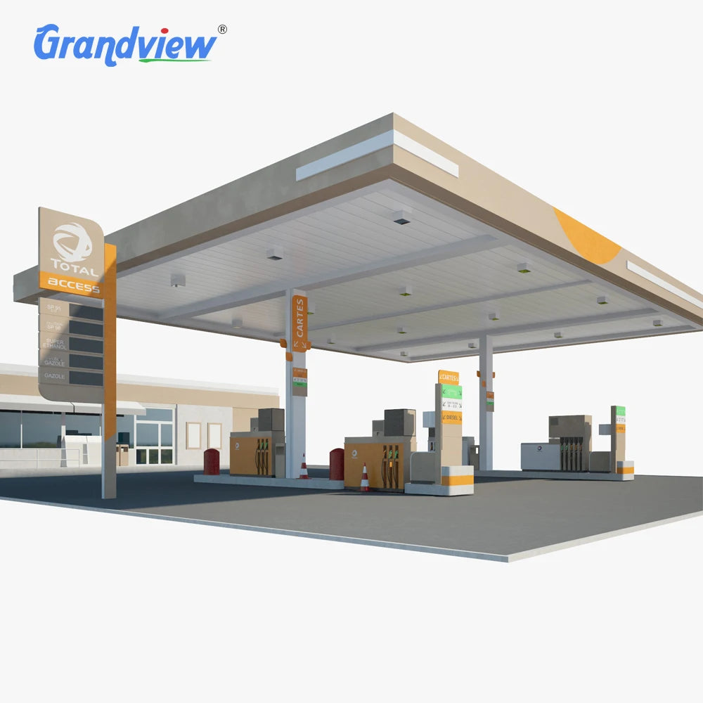 High Quality Outdoor OEM Container Petrol Fuel Station Aluminum-plastic Sheet Led Gas Station Display Sign with 1 Year Warranty