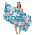Custom Microfiber Sublimated Digital Sublimation BeachTowel Printed Logo Sports Promotion Personalized Soft Beach Towel