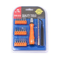 21 in 1 Destornillador Screwdriver Bit Holder Extension Cell Phone Repair Tool Kits With Tweezers in Blister Card