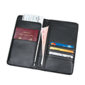Travelsky Wholesale Water-resistant Pu Rfid Blocking Travel Passport Holder Wallet