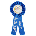 Multipurpose for All Occasions Party Award Gold Foil Printed Satin Ribbon Badge-100% Polyester Recycled Birthday Boy Girl