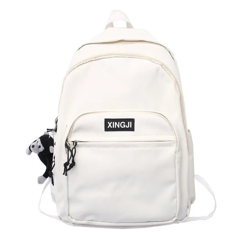 High Quality Fashion Backpack Large Capacity Lightweight Waterproof Zipper Closure Casual Travel Anti-theft