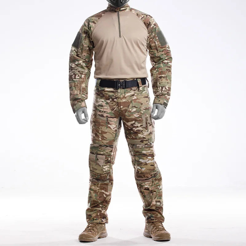 China Cema Camouflage Shirts and Pants Outdoor Tactical Uniform XT4 Combat Suit