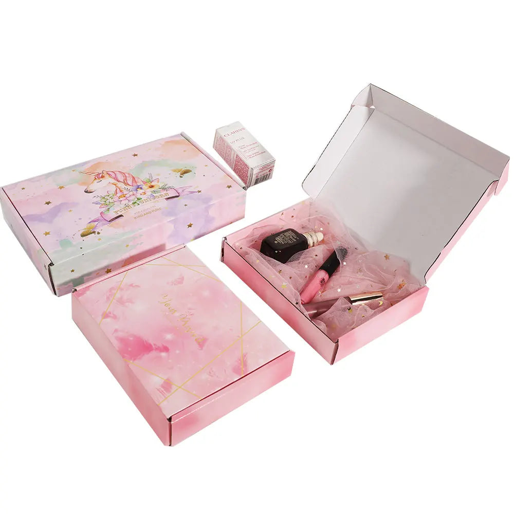Custom Logo 250gsm Cardboard Jewelry Gift Box Package Express Paper Box for Jewel Packaging Paper Box