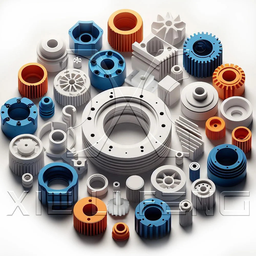 OEM Custom Machining Services ABS PVC PP PE TPU TPE PC Plastic Parts with Drawing