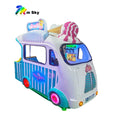 Original Factory MSKY KA-282 CE Certified Virtual Ice Cream Maker 4 Seat Family Coin Operated Arcade children Game Machine