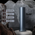 High-end Aluminum Hotel Lobby Office Rechargeable Wireless Tower Scent Air Fragrance Machine Aromas Essential Oil Diffuser