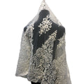 Fashion Heavy Beads Crystal Ivory White Wedding Dress Tulle Embroidery Bridal Lace Fabric