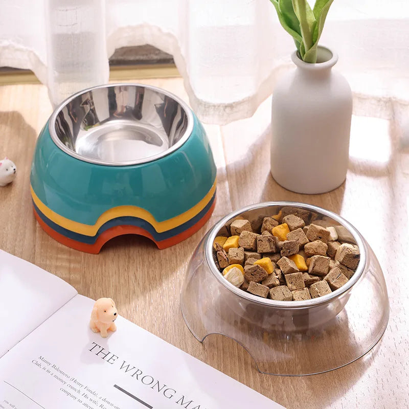 Wholesale Plastic Dog Cat Bowl Single Oval Shape Thickened Mouth Upgrade Water Application for Travel/Camping Powered Charge