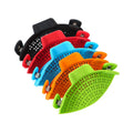 Heat Resistant Snap and Strain Strainer Fits All Pots and Bowls Silicone Colander Clip on Food Strainer for Pots Pans