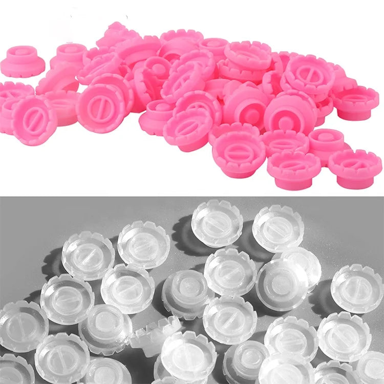 Disposable Lash Glue Holder Grafting Eyelash Extension Sunflower Glue Cup for Makeup Accessory Tools Glue Ring Blossom Cup