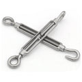 304 Stainless Steel Galvanized Wire Rope Turnbuckle Box Packaging Hardware Kit with Open Body M4-M24