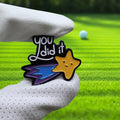 2025 New Design Creative Golf Ball Marker with 25mm Magnetic Cap Clip Golf Ball Marker Set for Golf Sports