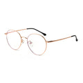 2026 Best Selling Round Metal Frame Eyewear for Men and Women Blue Light Blocking Anti-Radiation Glasses for Reading