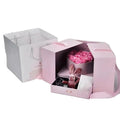 Candle Clothes Packaging Luxury Empty Rigid Paper Gift Boxes Double Door Open for Candles With Belt Handle and a Drawer