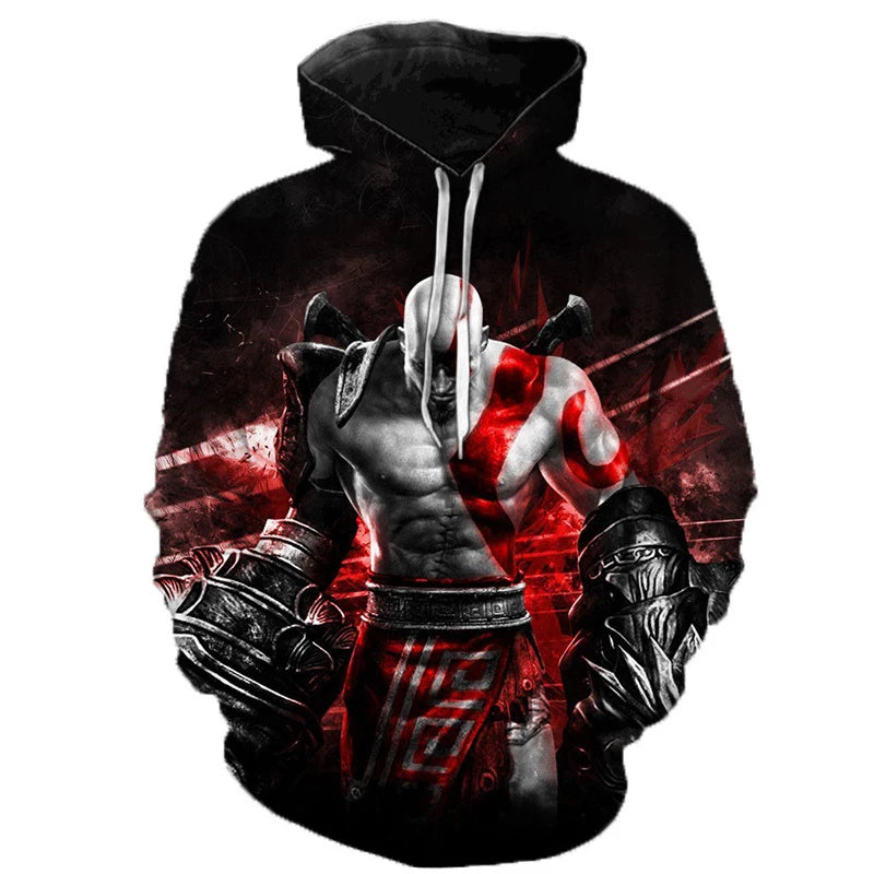 Fitspi Printed 3d Cool Winter Autumn Hoodies Male Female Anime Sweatshirt Personality Casual Plus Size Pullover Hoobie