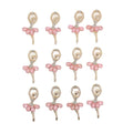 KIMMY Children's Ballet Dancer Ballerina Crystal Rhinestone Brooch for Women & Girls-Wedding Party Gift Engagement