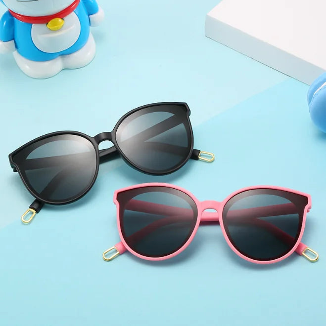 Wholesale New Silicone Polarized Sunglasses for Kids Sunglasses Retro Sunglasses